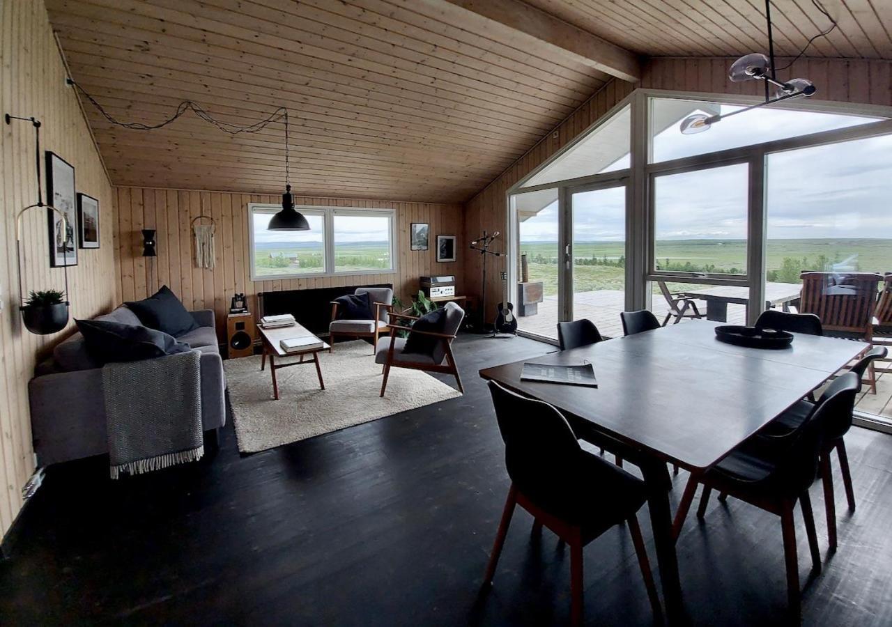 Hilltop Cabin Hekla - Golden Circle - Geysir - Mountain View Reykholt  Ngoại thất bức ảnh