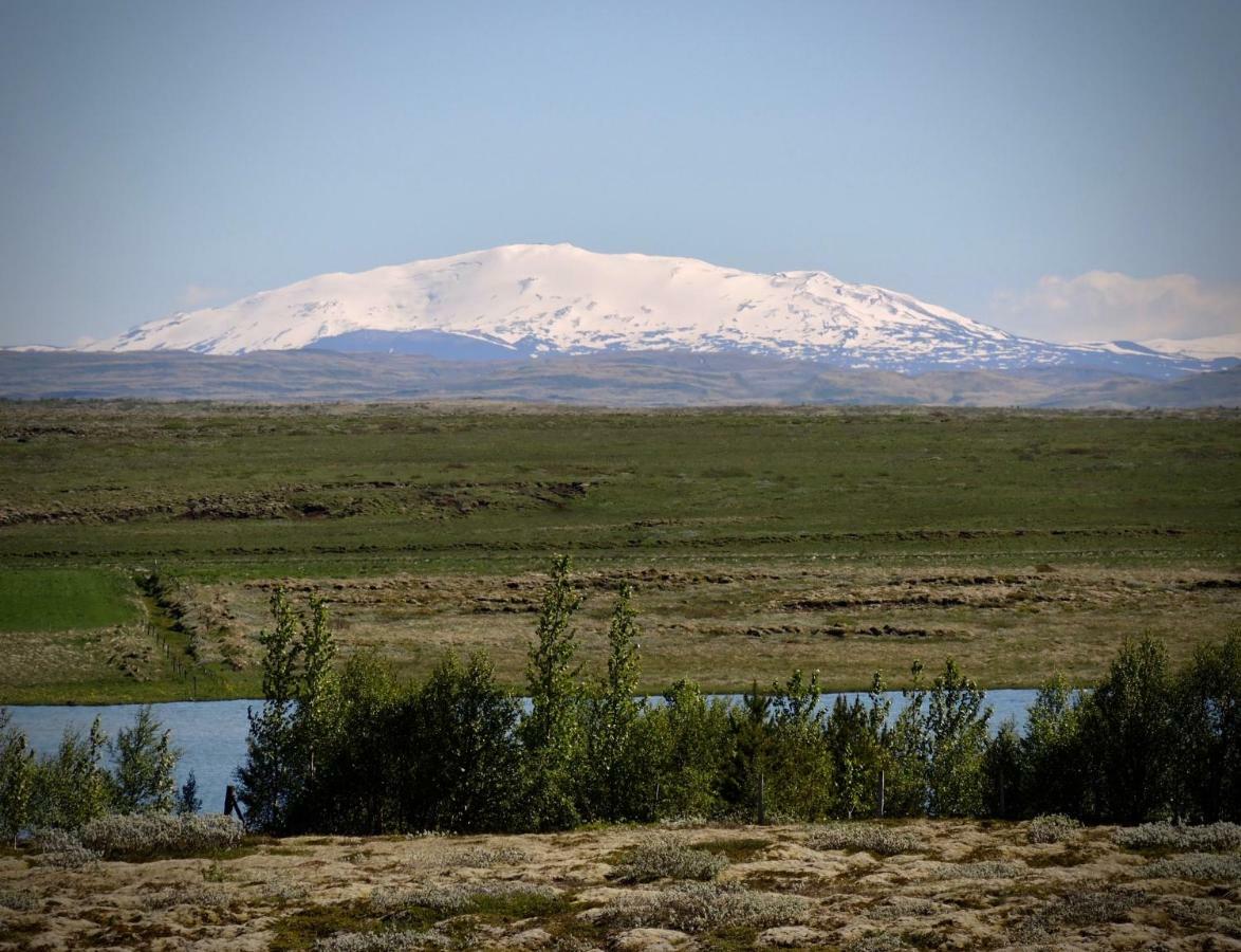 Hilltop Cabin Hekla - Golden Circle - Geysir - Mountain View Reykholt  Ngoại thất bức ảnh