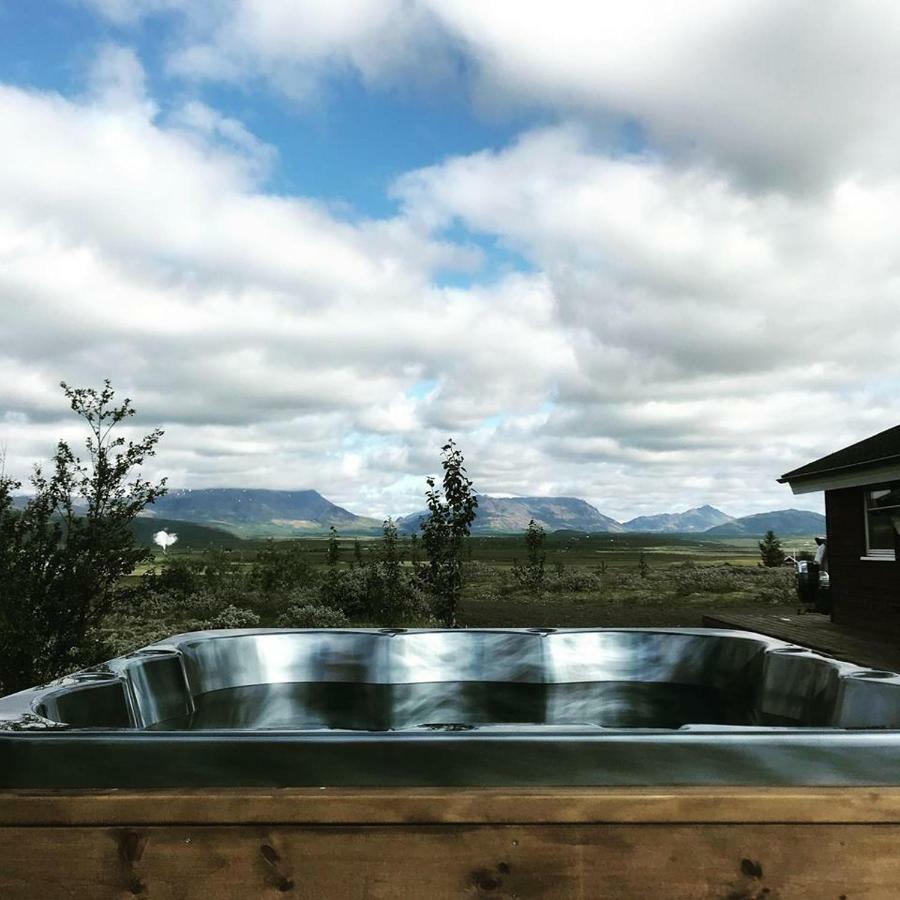 Hilltop Cabin Hekla - Golden Circle - Geysir - Mountain View Reykholt  Ngoại thất bức ảnh